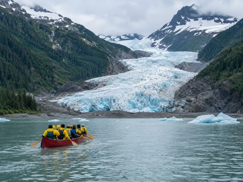 Mendenhall Lake Canoe Tour
