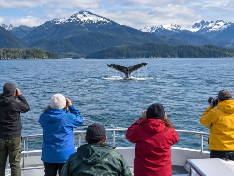 Whale Watching & Mendenhall Glacier Day Trip