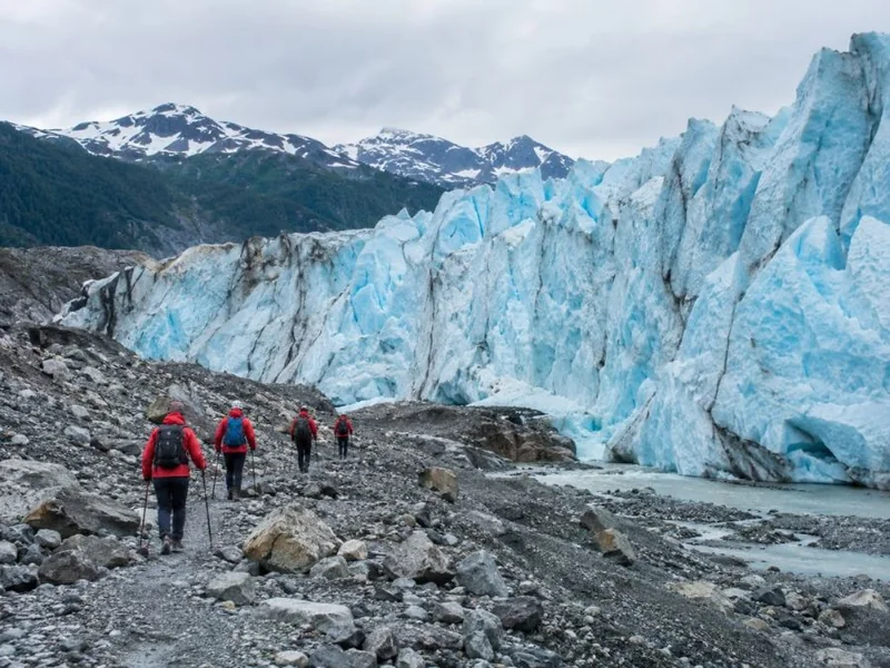 Glacier Ice Adventure: Canoe & Moraine Trek
